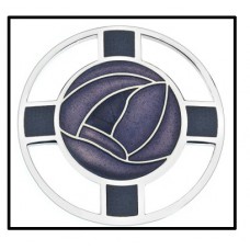 BROOCH MACK ROSE + LATTICE